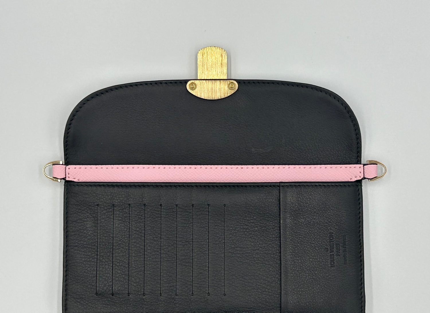 Wallet on a chain insert-light pink