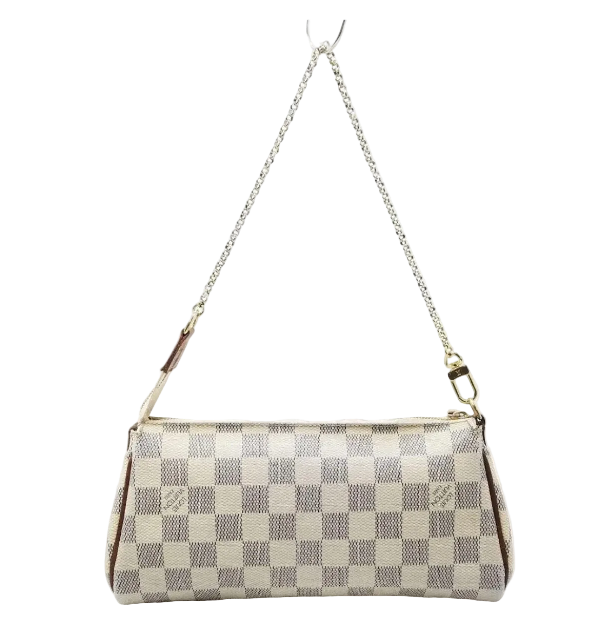 Louis Vuitton Eva Clutch in Damier Azur canvas