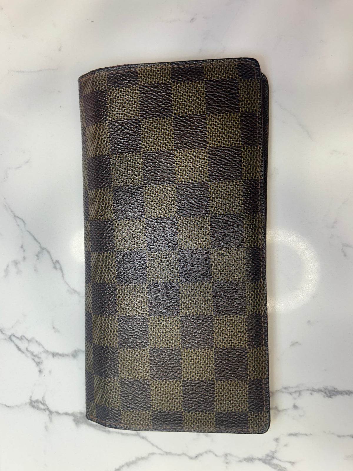louis vuitton long damier ebene wallet