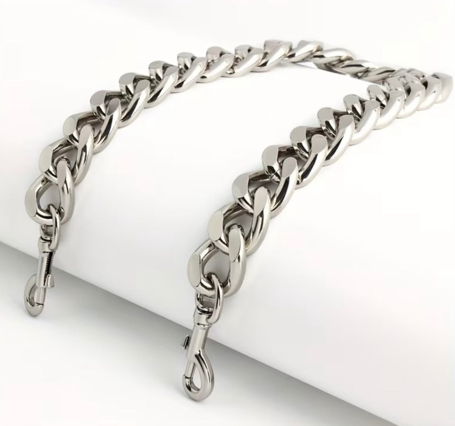 23.62 inch Silver thick chain