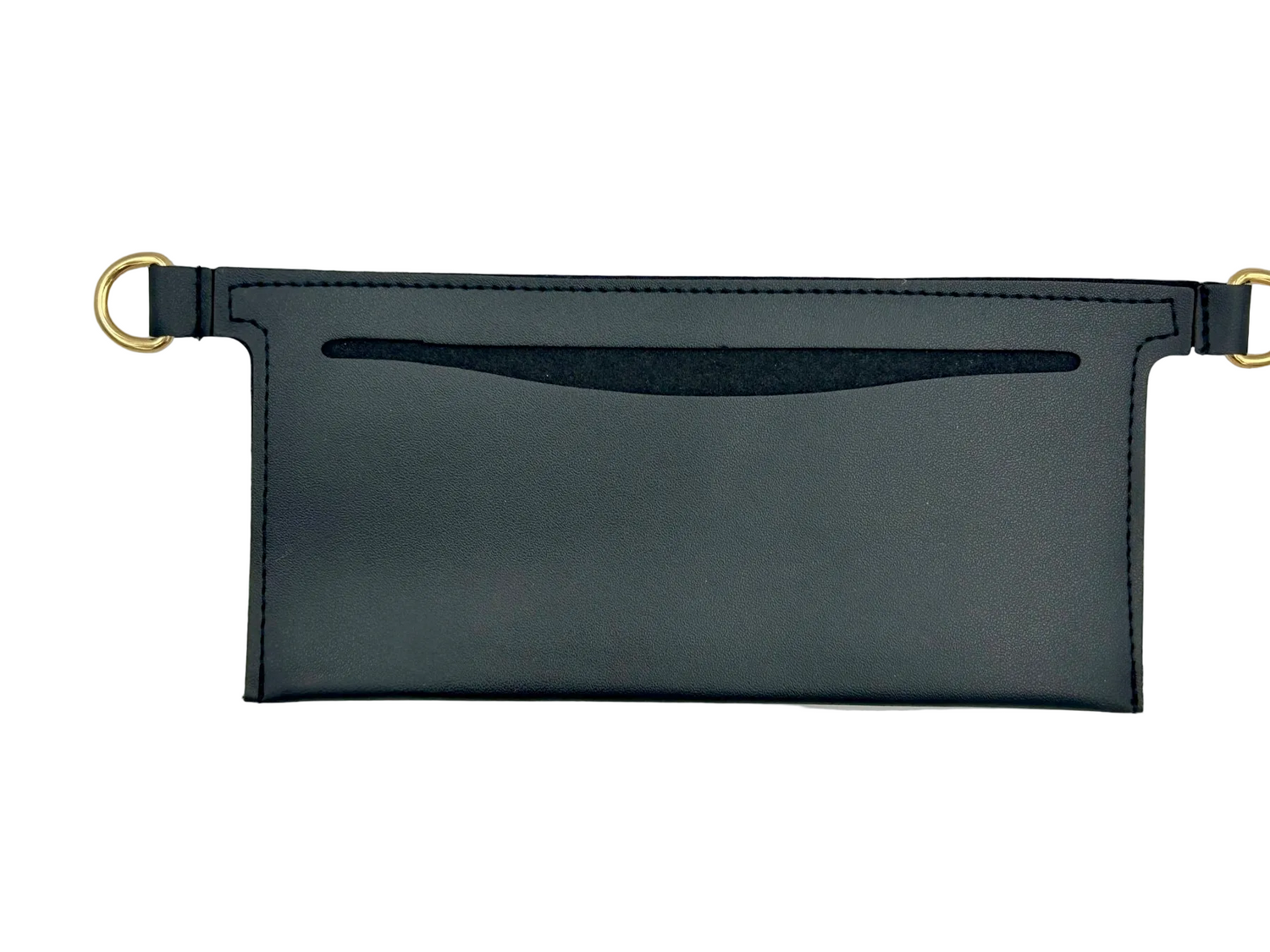 Soft Wallet on a Chain Insert – Black