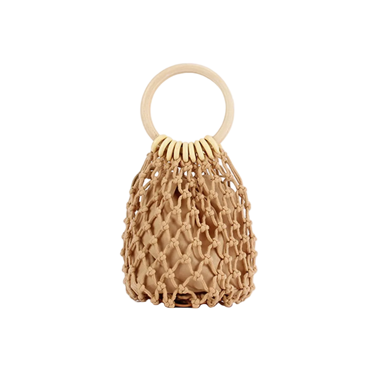 NEW SOLID COLOR HANDMADE COTTON WOVEN BAG